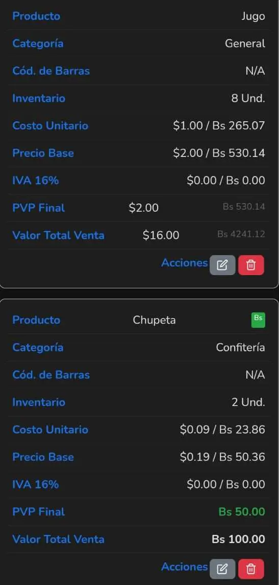 Version Movil