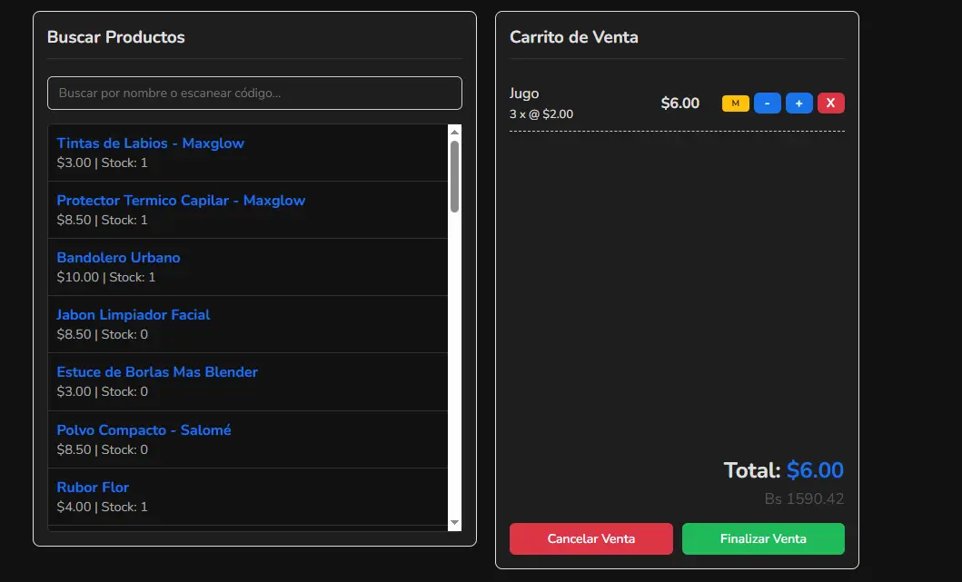 Punto de Venta
